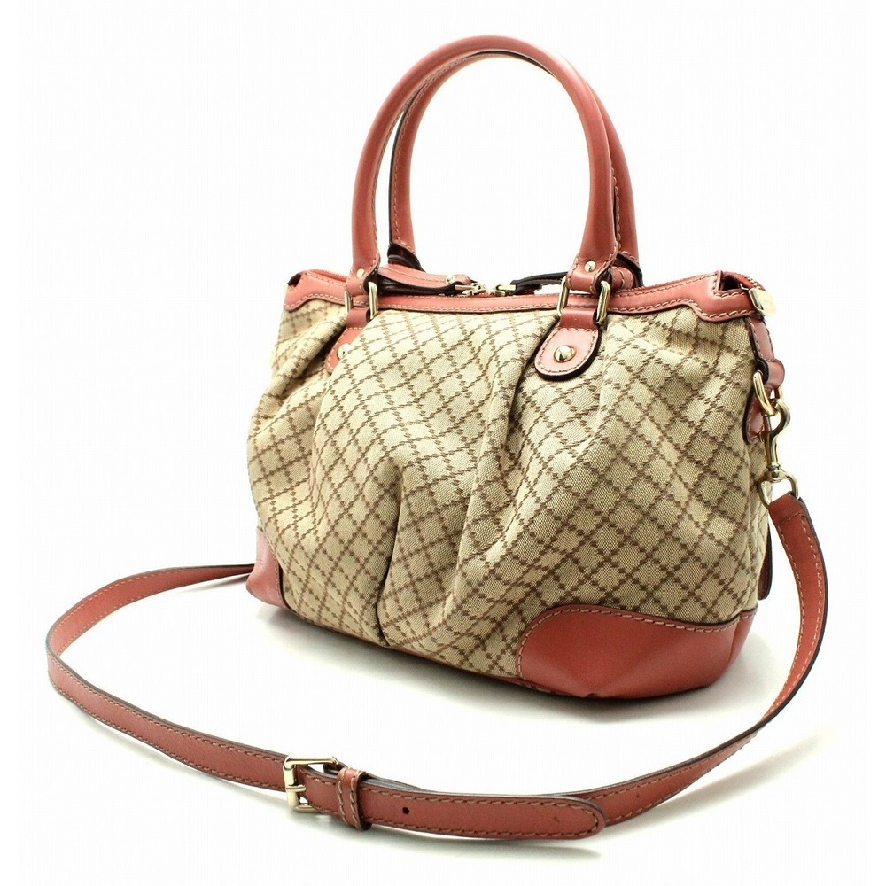 Gucci Pink Handbag Diamante